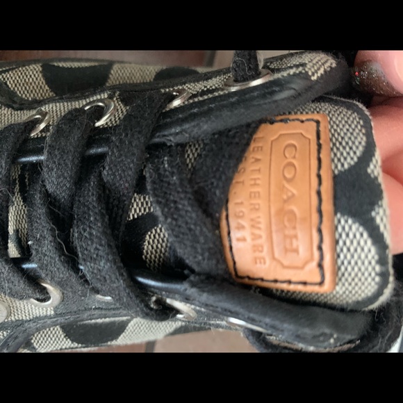 Coach sneakers. 7.5 - Picture 5 of 5